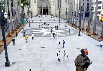 Vista da Praça da Sé - SP. 