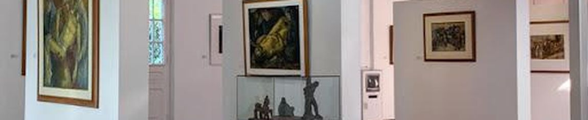 Interior do Museu Guido Viaro em Curitiba - PR.