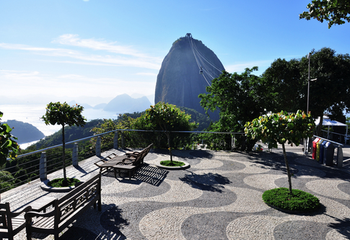 Complexo turístico do Morro da Urca no Rio de Janeiro - RJ.