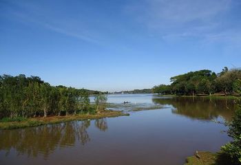 Paisagem do Lago Municipal de Cascavel - PR. Paisagem do Lago Municipal de Cascavel - PR.