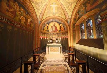 Capela do Santíssimo dentro do Mosteiro de São Bento - SP. 