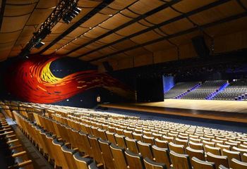 Auditório Símon Bolívar no Memorial da América Latina - SP. 
