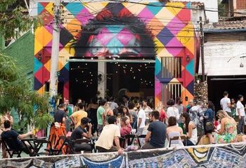 Armazém da Cidade é um dos points da Vila Madalena - SP. 