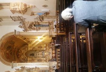 Interior da Igreja Nossa Senhora da Boa Morte em São Paulo - SP.