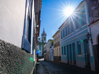Fachada da Igreja de São Francisco de Assis, em São João del-Rei - MG