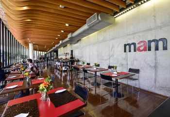 Restaurante Prêt fica dentro do Museu de Arte Moderna de São Paulo - SP.