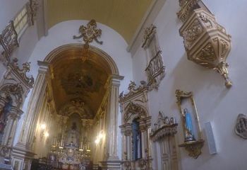 Interior da Igreja Nossa Senhora da Boa Morte em São Paulo - SP.