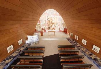 Interior da Capela São Francisco de Assis em Belo Horizonte - MG. 