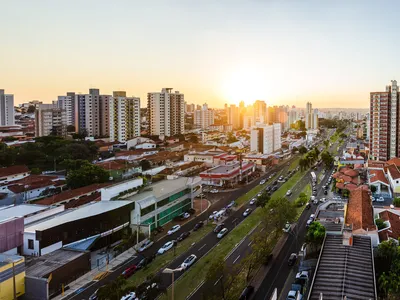 Panorama do Jardim Botânico de Bauru - SP, um dos principais pontos turísticos da cidade.