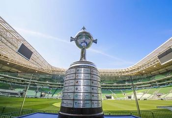 Taça Libertadores da América no Allianz Parque em São Paulo - SP. 