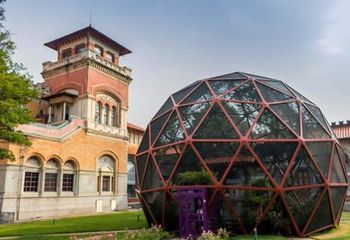 Borboletário do Museu Catavento em São Paulo - SP. 