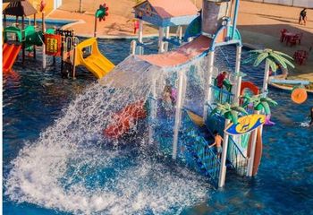 Área infantil do Hot Planet Thermas Park em Araçatuba - SP.