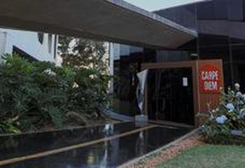 Entrada do Restaurante Carpe Diem no Centro Cultural Banco do Brasil de Brasília - DF.