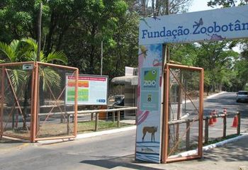 Porta de entrada da Fundação Zoobotânica de Belo Horizonte - MG. 