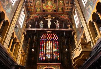 Vitrais do Mosteiro de São Bento - SP. 