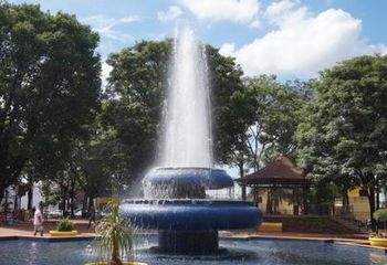 Chafariz da Praça Ary Coelho em Campo Grande - MS.