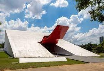 Fachada do Auditório Ibirapuera em São Paulo - SP.