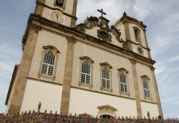 Fachada da Basílica do Senhor do Bonfim em Salvador - BA.