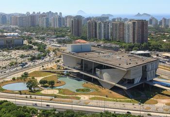 Cidade das Artes fica no coração da Barra da Tijuca - RJ. 