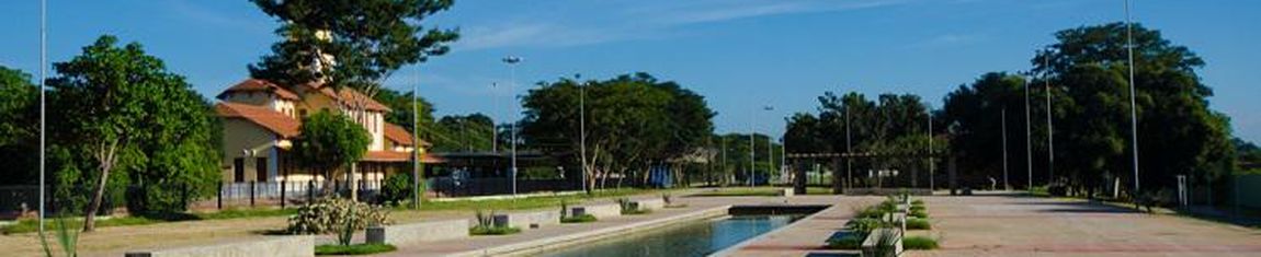 Parte interna do Parque da Cidadania em Teresina - PI.