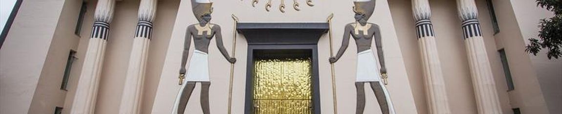 Fachada do Museu Egípcio e Rosacruz em Curitiba - PR.