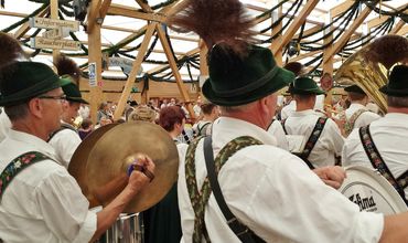 Evento de tradições gaúchas em um CTG.
