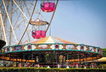 Carrossel no Parque Guanabara em Belo Horizonte - MG.