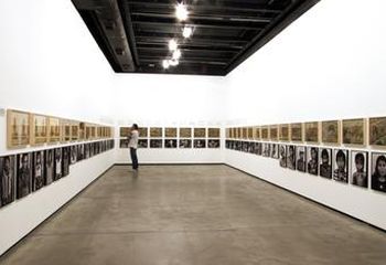 Sala de Exposições no Instituto Tomie Ohtake de São Paulo - SP.