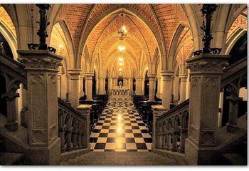 Cripta subterrânea da Catedral Metropolitana de São Paulo - SP. 