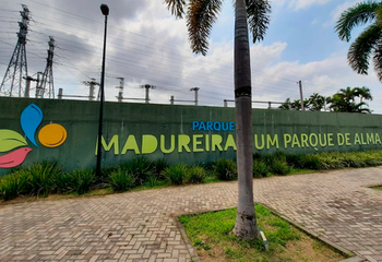 Fachada do Parque Madureira no Rio de Janeiro - RJ.