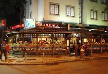 Tradicional Bar Garota de Ipanema no Rio de Janeiro - RJ.