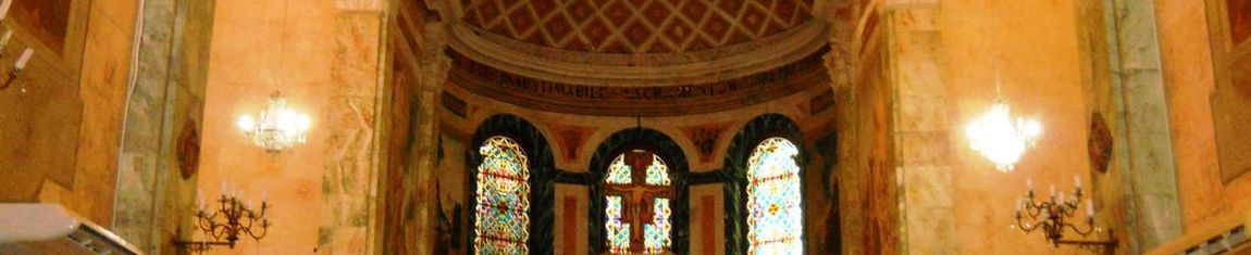 Interior da Igreja de São Sebastião em Manaus - AM.