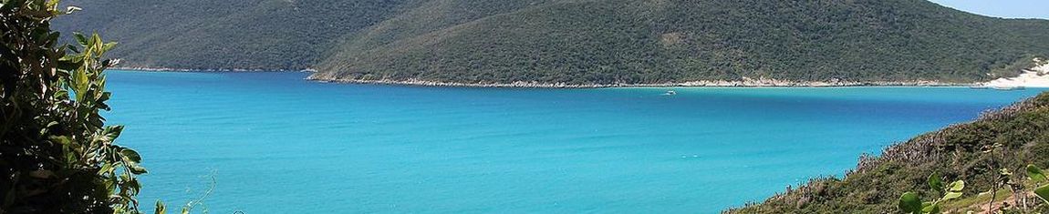 Chegada à Praia do Pontal do Atalaia em Arraial do Cabo - RJ.