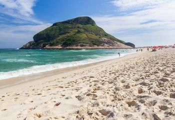 Praia do Recreio no Rio de Janeiro - RJ. 