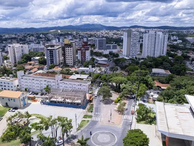 Vista panorâmica da cidade mineira de Betim - MG.