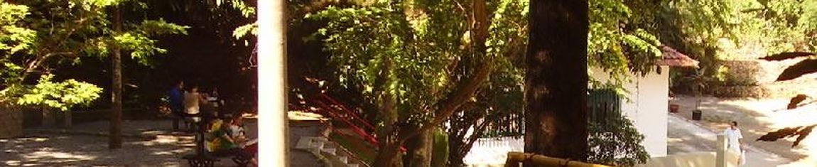 Área de lazer do Parque Estadual da Chacrinha no Rio de Janeiro - RJ.