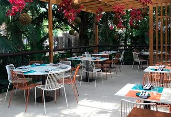 Restaurante Pipo no Museu da Imagem e do Som de São Paulo - SP. 