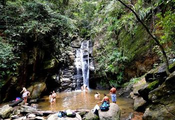 Cachoeiras do Horto são as mais frequentadas do Parque Nacional da Tijuca - RJ. 