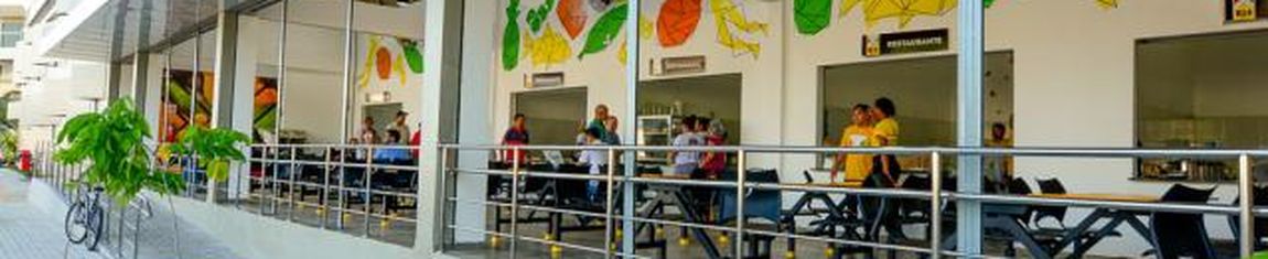 Parte externa do Mercado Municipal São Francisco em Boa Vista - RR.