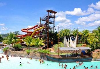 Toboáguas do Náutico Praia Clube de Caldas Novas - GO.