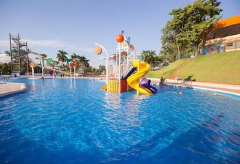 Infraestrutura do Hot Planet Thermas Park de Araçatuba - SP.