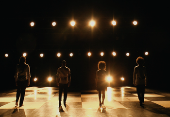 Dança no Teatro Guaíra em Curitiba - PR. 