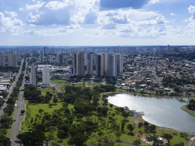Panorâmica da Região Central de Campo Grande - MS.