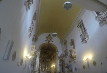 Interior da Igreja Nossa Senhora da Boa Morte em São Paulo - SP.