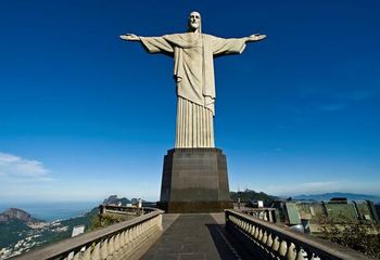 Largo do Cristo Redentor no Rio de Janeiro - RJ.