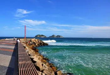 Píer da Barra da Tijuca, no Rio de Janeiro - RJ.

