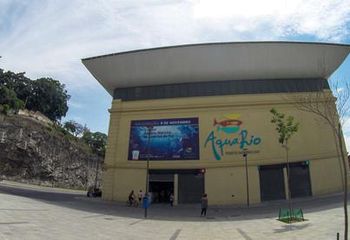 Entrada do AquaRio no Rio de Janeiro - RJ. 