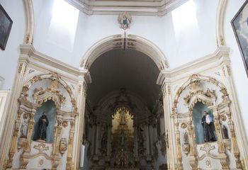 Altar da Capela do Mosteiro da Luz em São Paulo - SP.