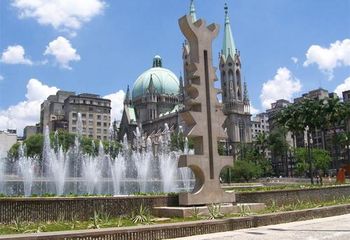 Chafariz da Praça da Sé em São Paulo - SP. 