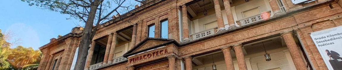 Vista da Pinacoteca de São Paulo, conhecida como Pinacoteca Luz. 